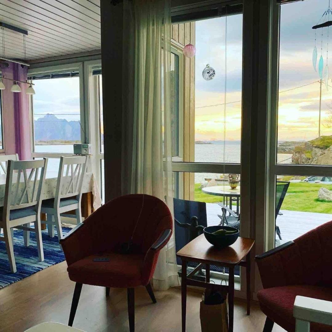 Lofotparadis - Nydelig Hytte Pa Unikt Sted Valberg Exterior foto