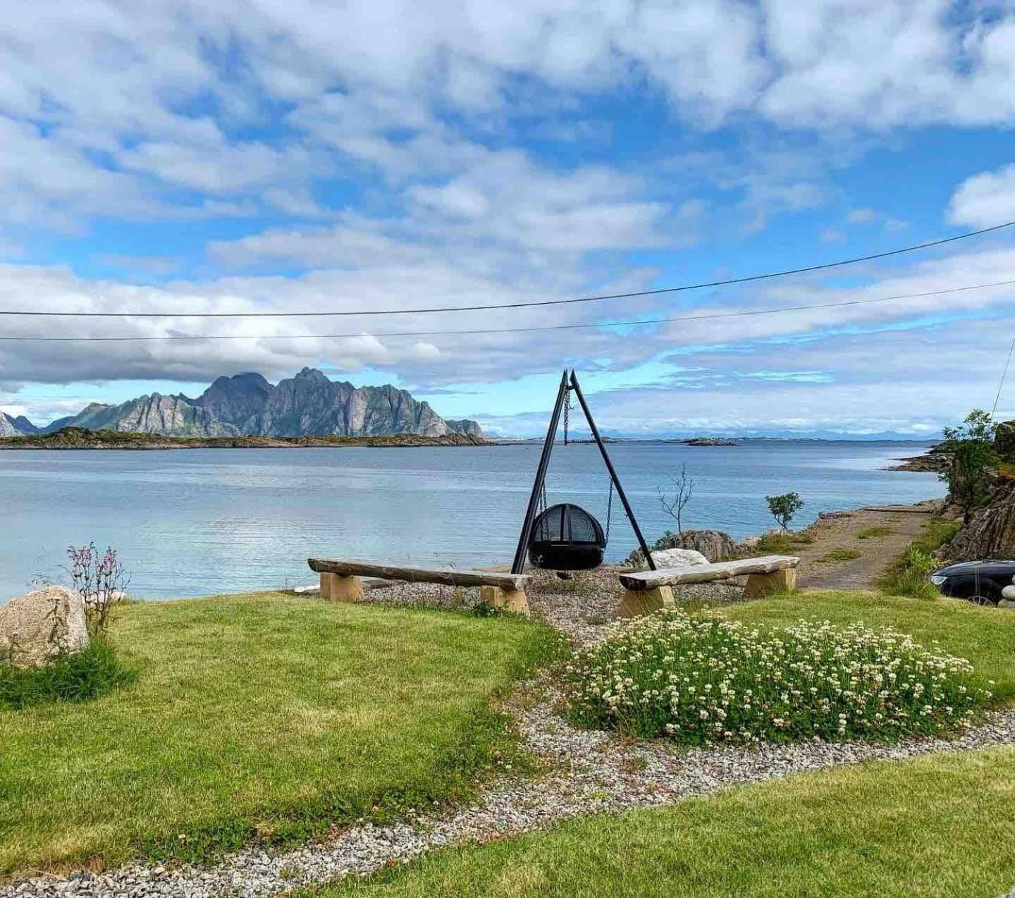 Lofotparadis - Nydelig Hytte Pa Unikt Sted Valberg Exterior foto